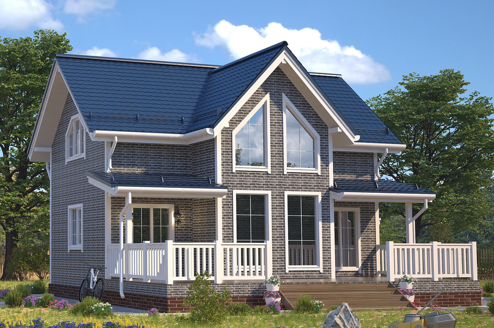 Каркасный дом Восход 13 х 7,5