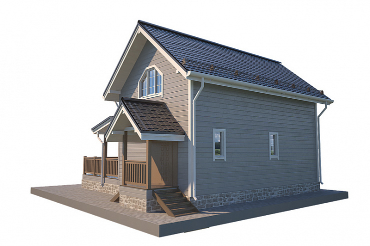 Каркасный дом Восход 13 х 7,5