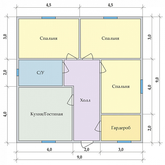 Классический 9 х 9